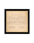 Silent Night Vintage Print