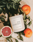 Pink Grapefruit Matte Jar Candle
