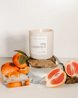 Pink Grapefruit Matte Jar Candle