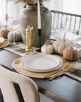 Felt Pumpkin - White