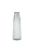 Ribbed Glass Vase