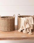 Round Seagrass Basket