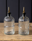 Scallop Fluted Oil/Vinegar Bottle