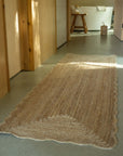 Scalloped Jute Rug