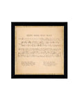 Silent Night Vintage Print