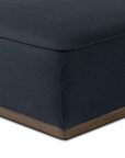 Sinclair Ottoman | Fresno Cobalt