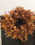 Soft Touch Baby Eucalyptus Wreath | Mustard