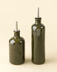 Stoneware Oil + Vinegar Cruet