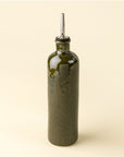 Stoneware Oil + Vinegar Cruet