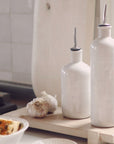 Stoneware Oil + Vinegar Cruet