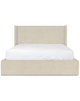 Lourdes Storage Bed | Cream