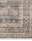 Tejal Rug | Charcoal/Cream