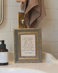 To Be Kind Framed Vintage Print