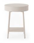 Van Nightstand | Matte Alabaster