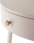 Van Nightstand | Matte Alabaster