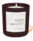 Warm + Cozy Brown Matte Jar Candle