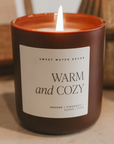 Warm + Cozy Brown Matte Jar Candle