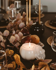 Warm + Cozy White Pumpkin Jar Candle