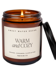 Warm + Cozy Amber Jar Candle