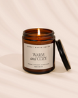 Warm + Cozy Amber Jar Candle