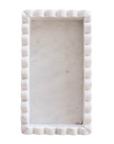 Marble Scalloped Tray