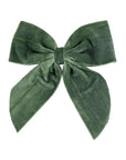 Velvet Wine Bottle Bow | Forest