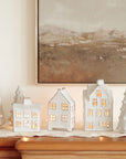 Winter Chalet Tealight House