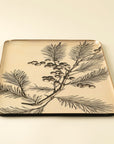 Winterberry Enameled Tray