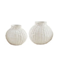 Woven Ceramic Vase