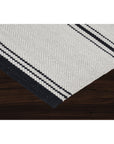 Alice Rug | Ivory/Black