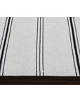 Alice Rug | Ivory/Black