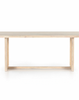 Clarita Dining Table | White Wash