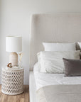 Faye Bed | Off White