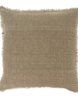Layna Linen Pillow | Mink