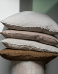 Layna Linen Pillow | Hazelnut