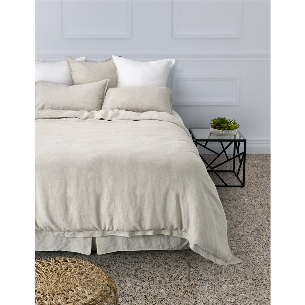 Linen Duvet Cover - Natural