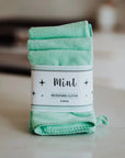Mint Microfibre Cloths | 3 Pack