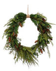 Mixed Cedar Wreath