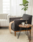 Nate Round Accent Table