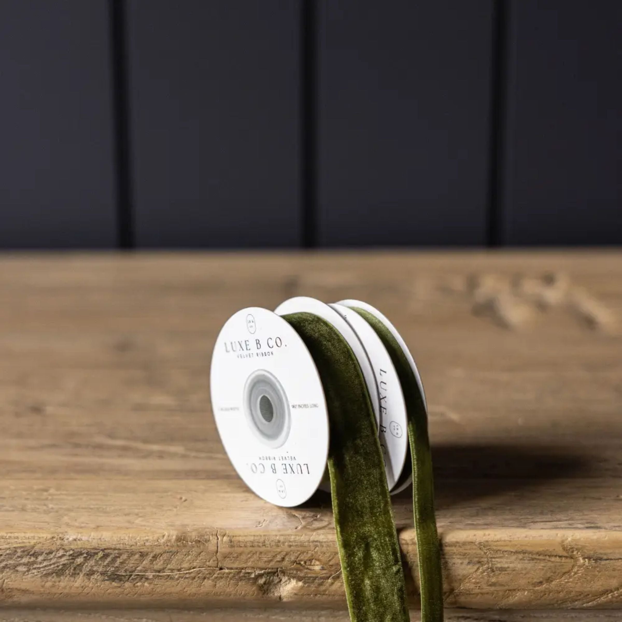 Velvet Holiday Ribbon | 1&quot;