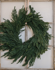 Evergreen Mixed Wreath 24"