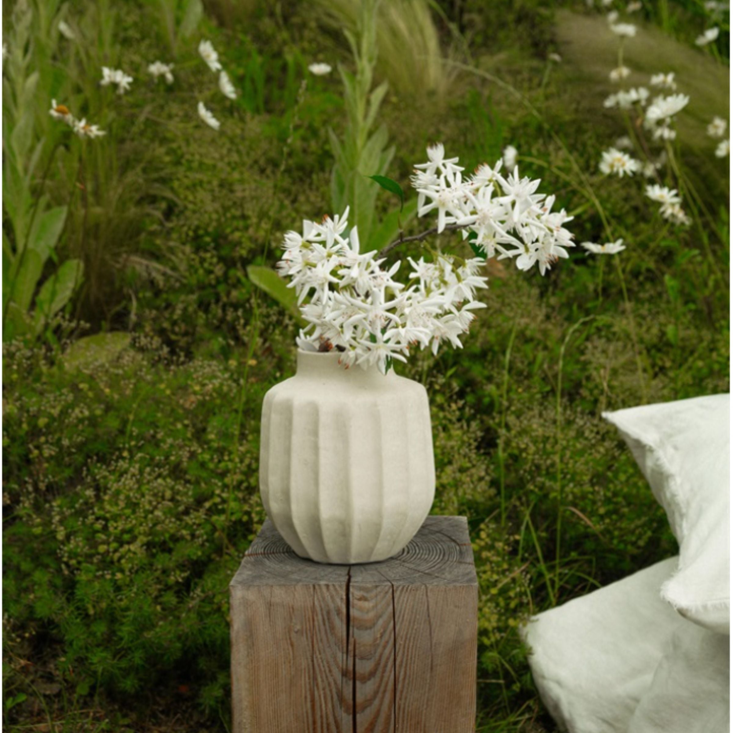 Alba Paper Mache Vase