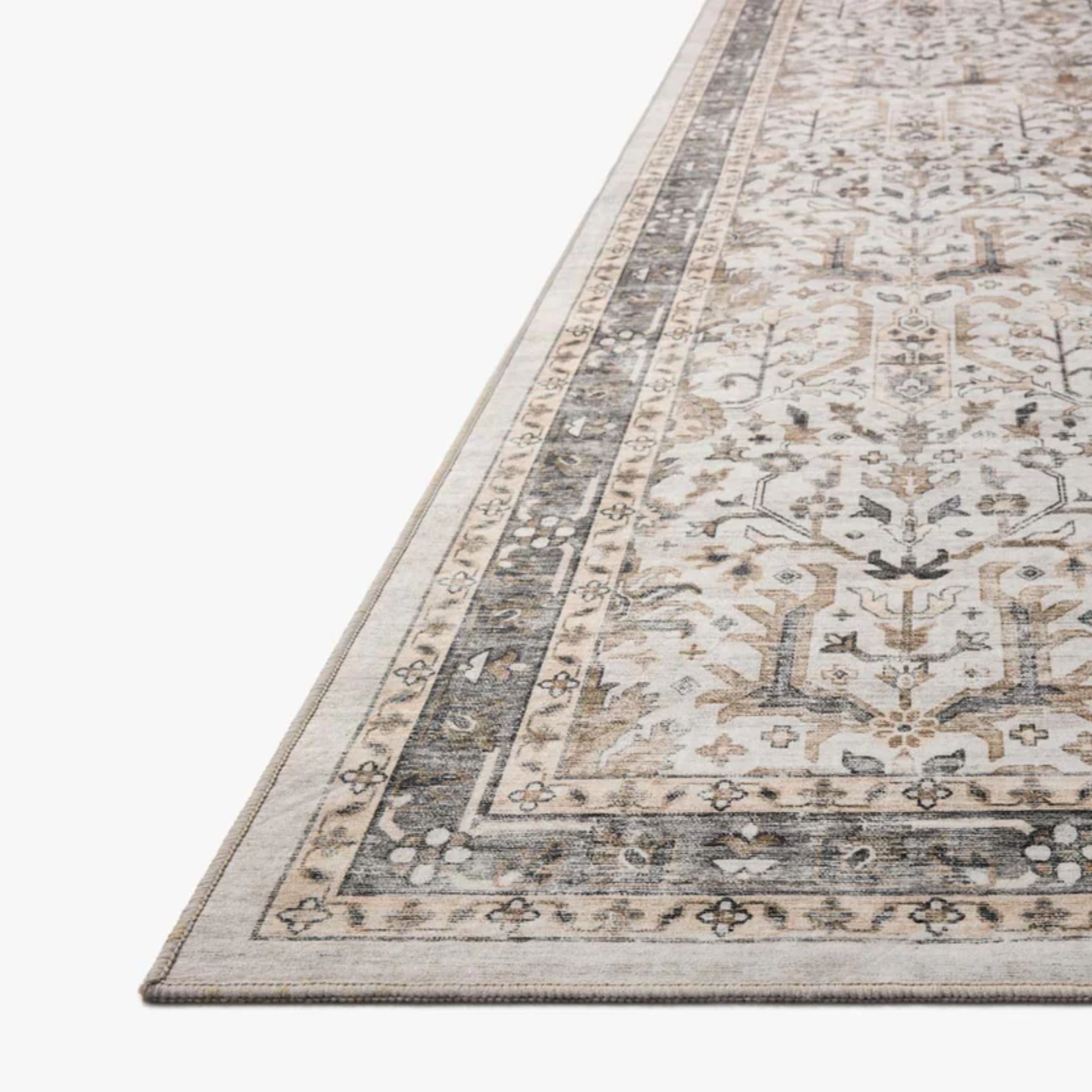 Anniston Rug | Ivory/Stone