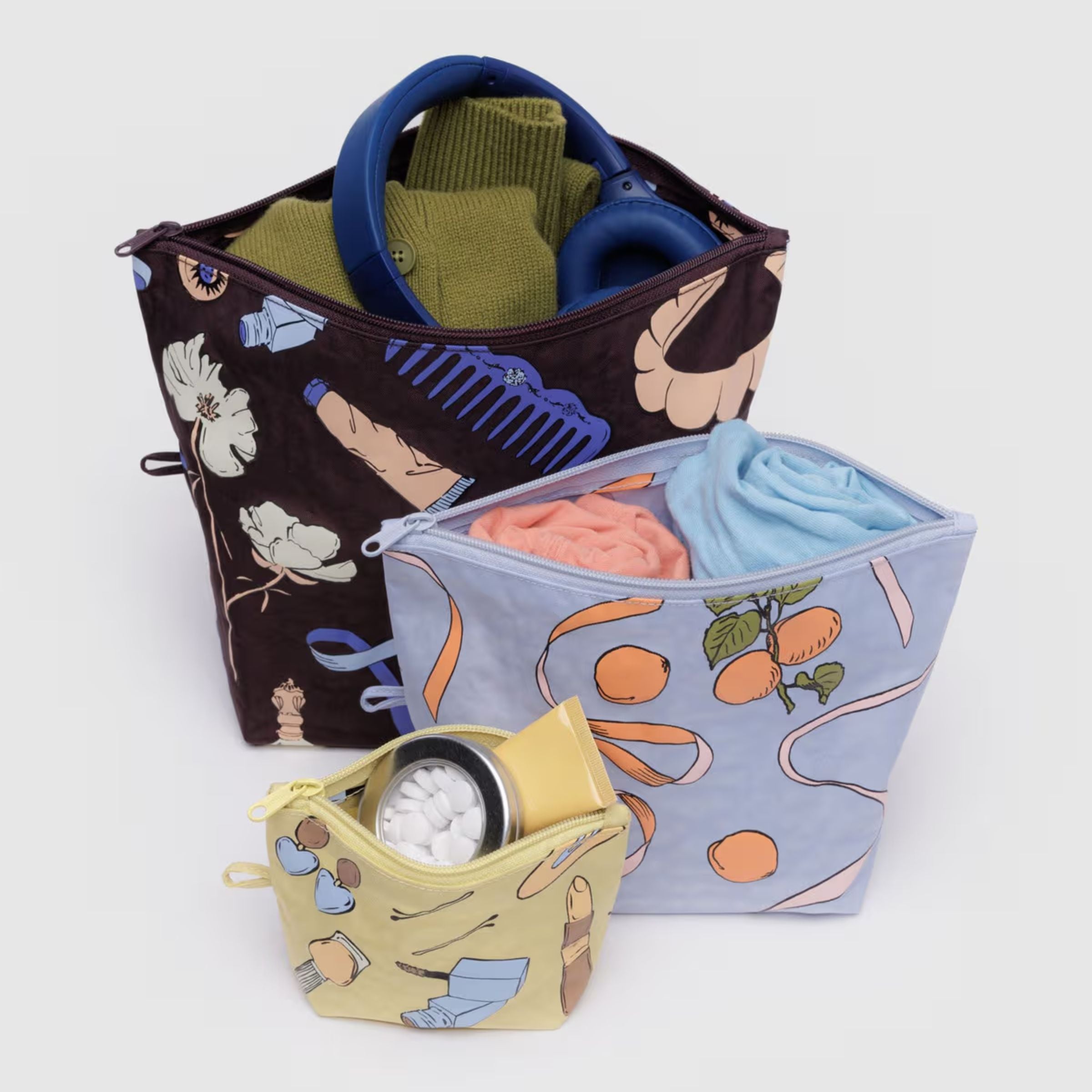 Baggu Go Pouch Set