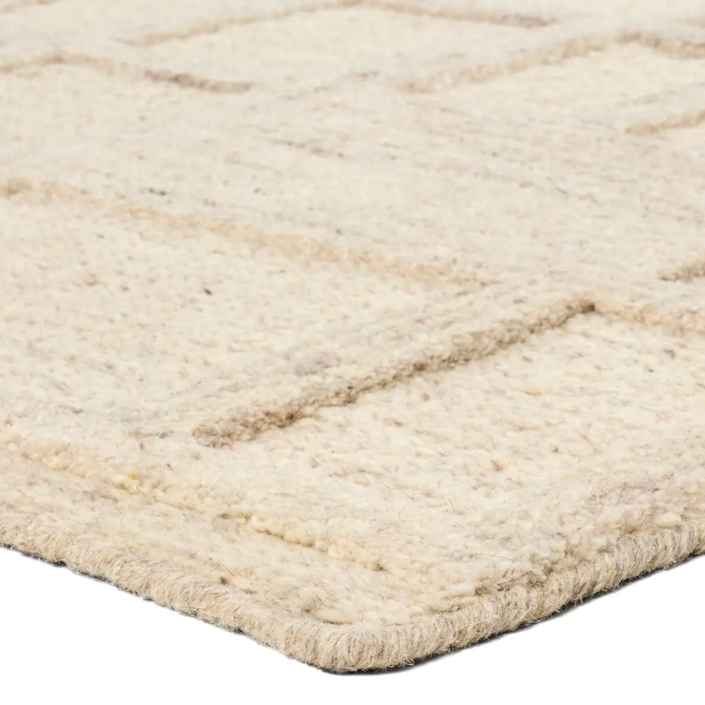 Bavell Rug | Ivory/Taupe