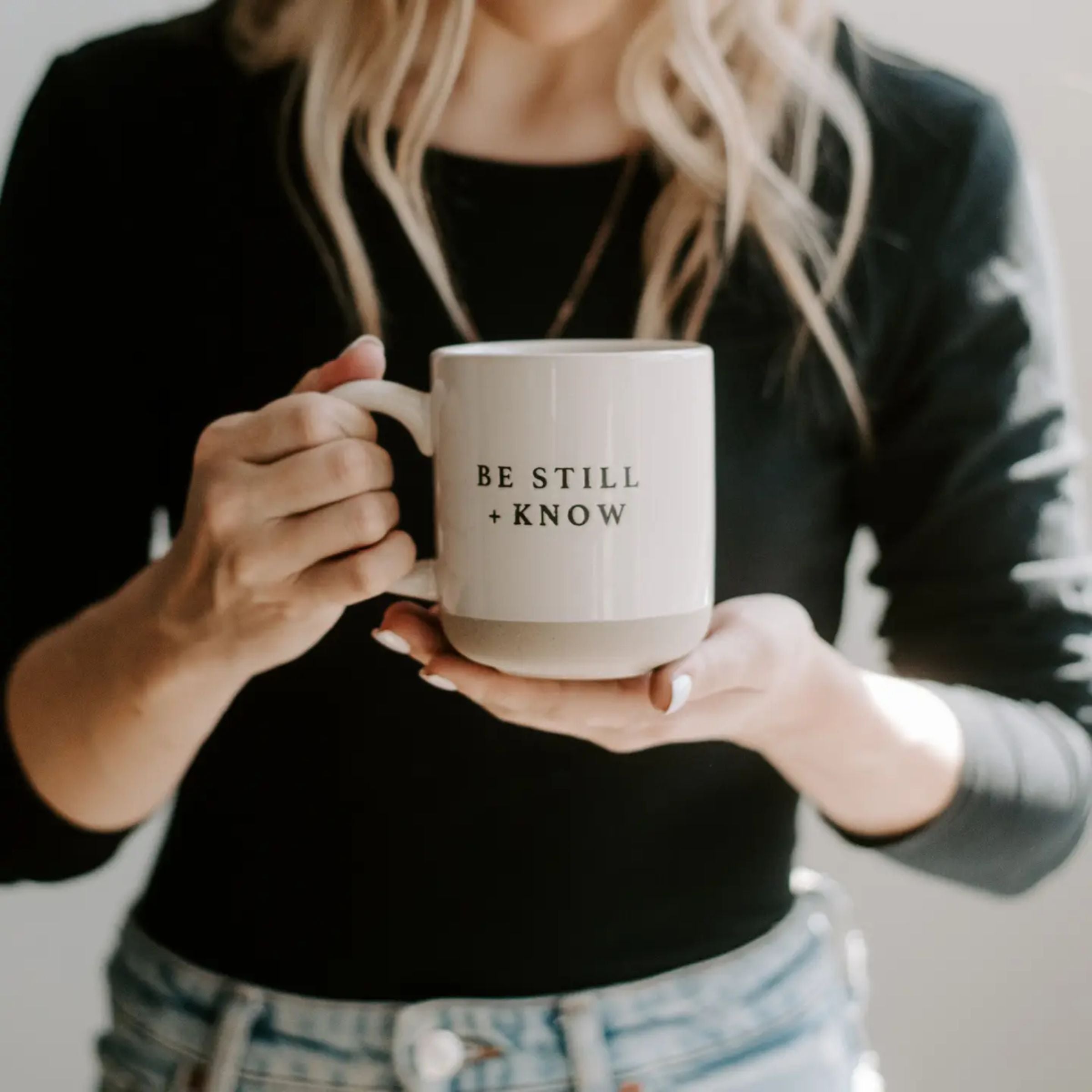 Be Still + Know Coffee Mug