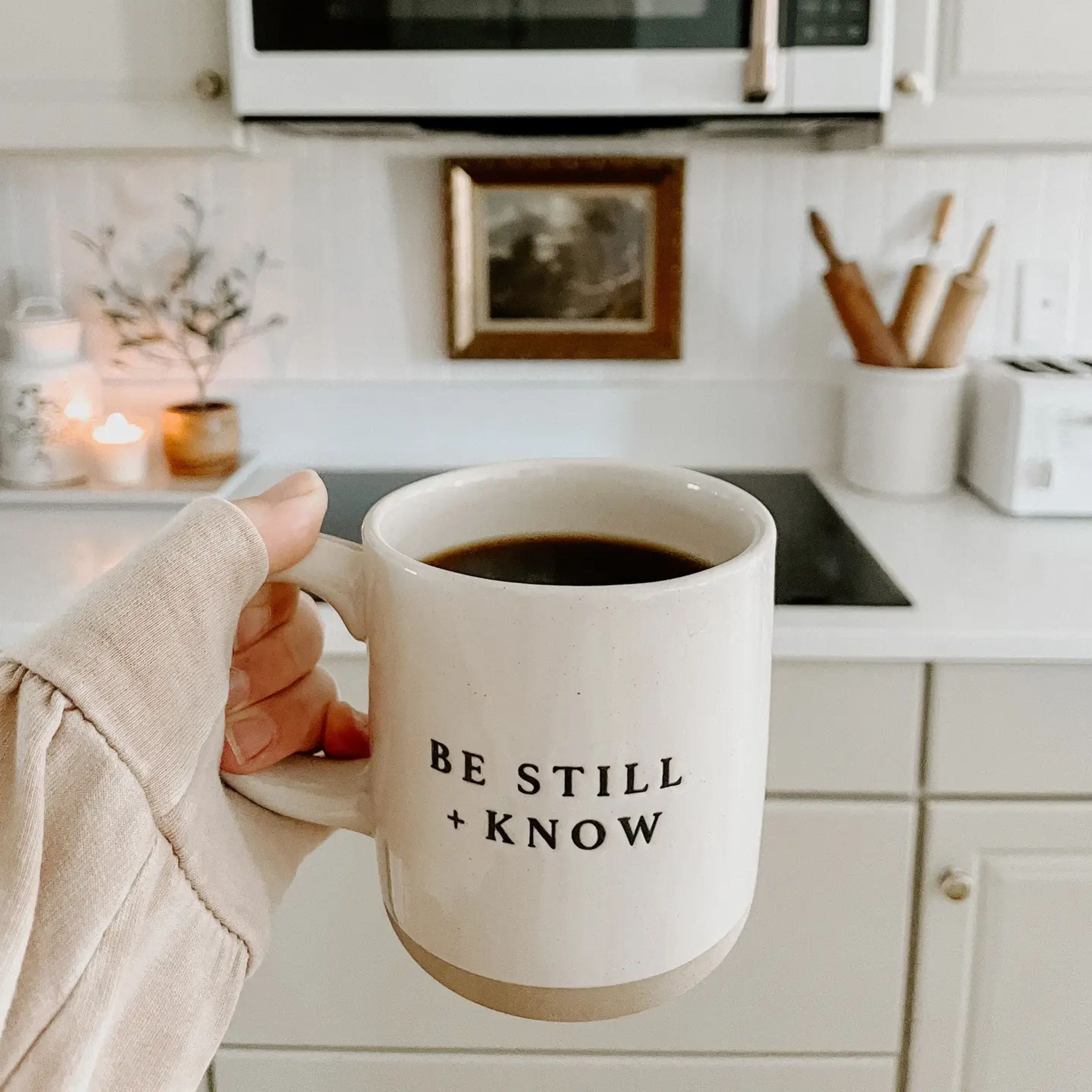 Be Still + Know Coffee Mug