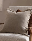 Bertie Pillow | Taupe