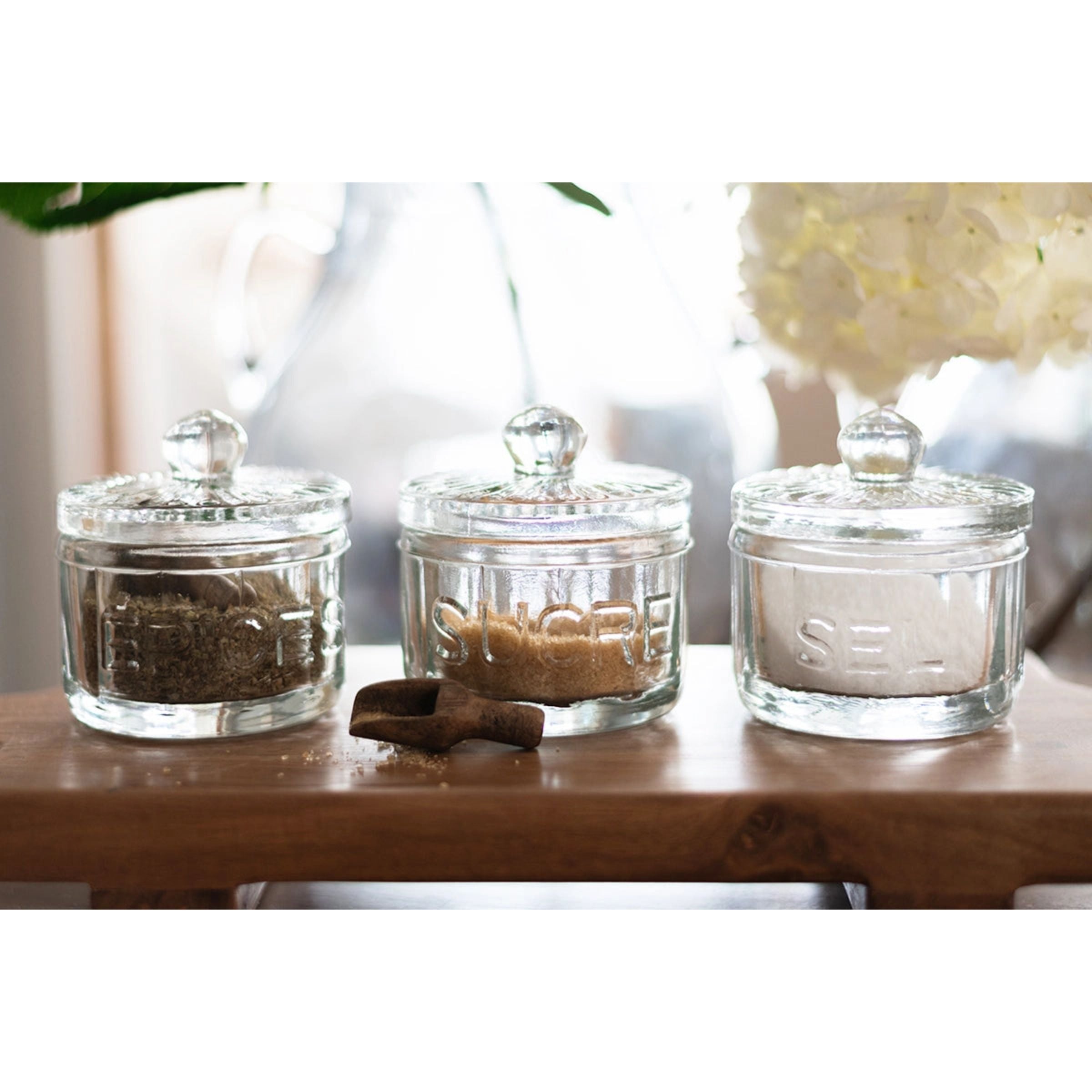 Bistro Glass Sugar Cellar