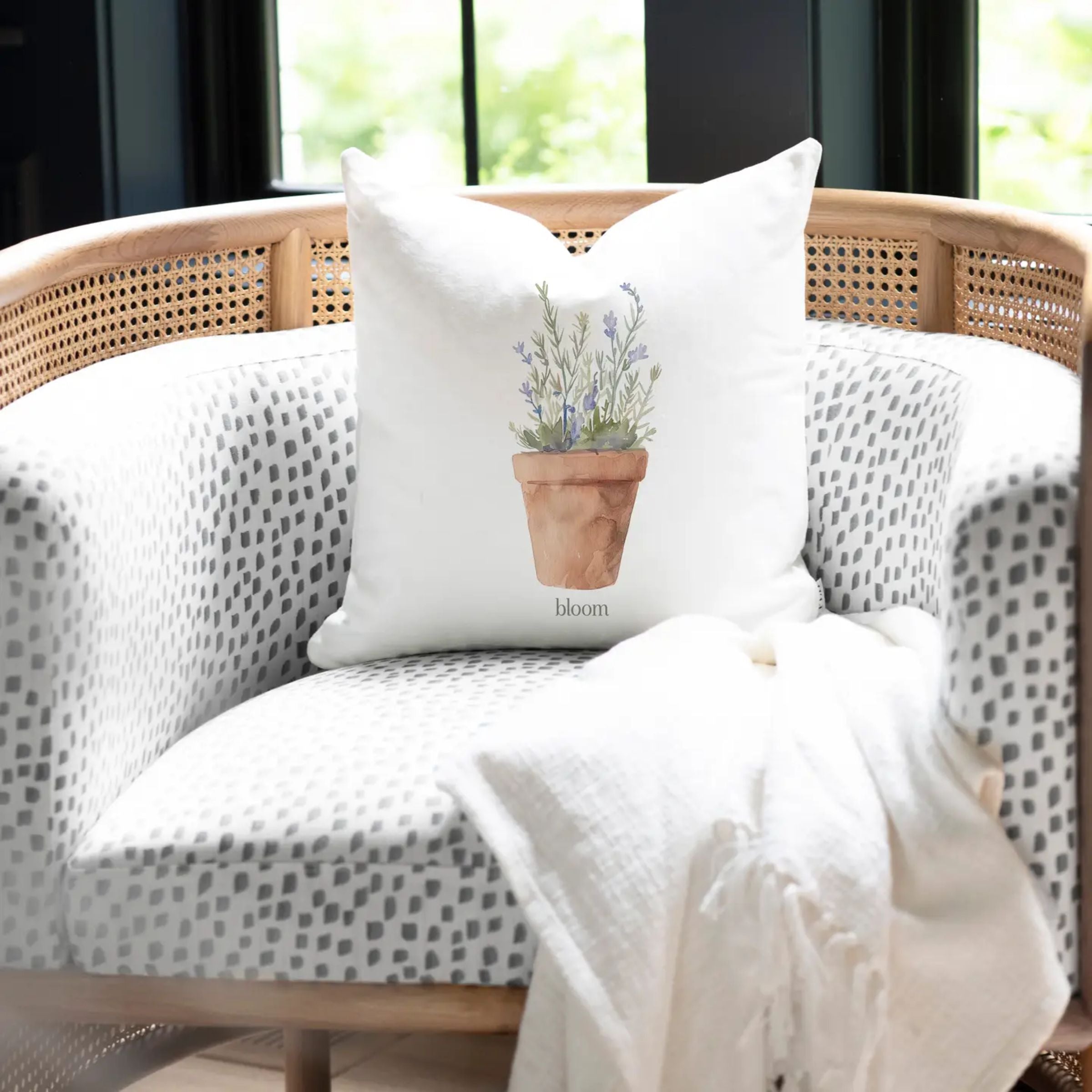 Bloom Floral Pillow